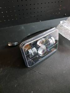 lot 11533 image: LED Rectangular Headlight Assembly with Plug Connector