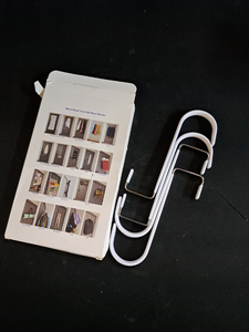 lot 12441 image: Meta-Rack Over the Door Hook System - White