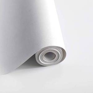 lot 12444 image: Safiyya 78.7x17.7 White Contact Paper White Peel and Stick Wallpaper Waterpoof Self Adhesive Decorative Wallpaper Vinyl Roll for Wall