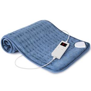 lot 12518 image: Heating Pad for Back, Heating Pad for Period Cramps with 6 Heat Settings & Timer, Portable Electric Heating Pads for Neck and Shoulders, Christmas Gifts for Women, Men, Blue��