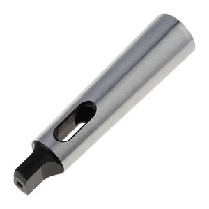 lot 12522 image: MT3 Spindle to MT2 45# Morse Taper Adapter, Steel Morse Drill Sleeve for CNC LatheMillingDrill Press, Silvery Boring Tool Reducing Sleeve