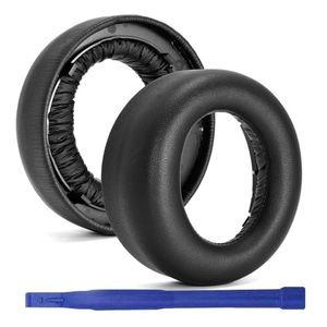 lot 12525 image: Adhiper PS5 Replacement Ear Pads Cushions for Sony PlayStation 5 Pulse 3D PS5 Wireless Headset, Ear Pads for Sony PS5 Pulse 3D with Noise Isolation Memory Foam & Soft Protein Leather(Black)