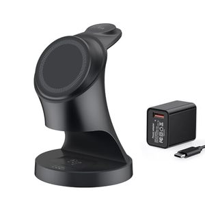 lot 12527 image: Wireless Charger,3 in 1 Magnetic Wireless Charger Stand, Fast Wireless Charging Dock for iPhone1615141312 Series, Apple Watch Series, AirPods Pro.