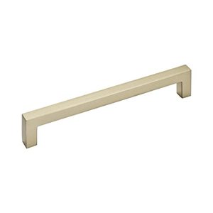lot 12538 image: Amerock  Cabinet Pull  Golden Champagne  6-516 inch (160 mm) Center to Center  Monument  1 Pack  Drawer Pull  Drawer Handle  Cabinet Hardware