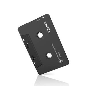lot 12565 image: arsvita Car Audio Bluetooth Wireless Cassette Receiver, Tape Player Bluetooth 5.0 Cassette Aux Adapter, Black