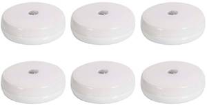 lot 12587 image: Brilliant Evolution 6-Pack Wireless LED Motion Sensor Lights - Battery Powered, Portable Under-Cabinet Lights for Home Use - Indoor & Hallway Stair Night Light