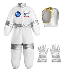 lot 15548 image: ReliBeauty Boys Astronaut Costume Kids Space Jumpsuit,140