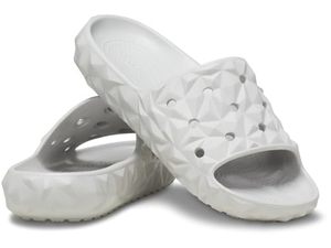 lot 15549 image: Crocs 209608-1FT-M7W9 Classic Geometric Slide v2 ATM Atmosphere