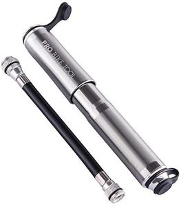 lot 16036 image: Pro Bike Tool Mini Bike Pump Fits Presta and Schrader - High Pressure PSI - Reliable, Compact & Light - Performance - Bicycle Tire Pump for Road, Mountain and BMX Bikes