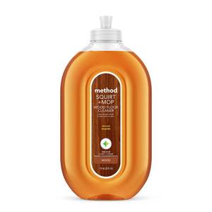 lot 16066 image: Method Squirt  Mop Hardwood Floor Cleaner, Almond, 25 Ounce, 1 pack, Packaging May Vary