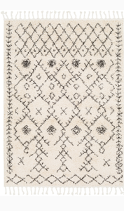 lot 15 image: Livabliss 9x12 Geometric Global Rugs Cream High Pile, Stain & Fade-Resistant, Indoor, Traditional Style - Retail $1005