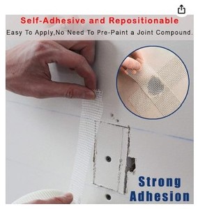 lot 2050 image: Jylszch Drywall Joint Tape Fiberglass Self-Adhesive 180ft Roll