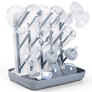 lot 11507 image: Termichy Space Saving Bottle Drying Rack
