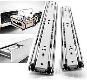 lot 11524 image: Heavy Duty Drawer Slides - Full Extension Ball Bearing