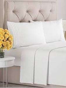 lot 11535 image: Thank CGK Linens Microfiber Queen Sheet Set - 4 Piece