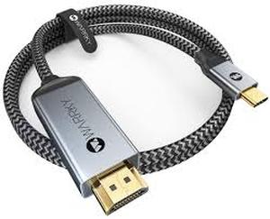 lot 12354 image: Warrky HDMI Cable with Braided Nylon Sleeve