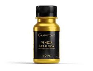 lot 12358 image: Granotone Venezia Metallica Paint 50ml Bottle