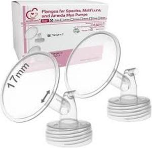 lot 12406 image: Nenesupply Flanges for Spectra Breast Pumps N052SF.17