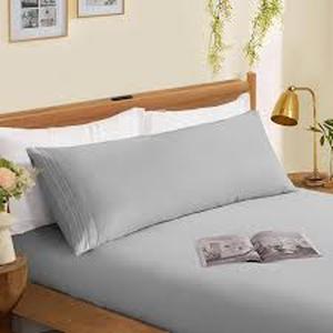 lot 12433 image: Body Pillow Sheet Grey