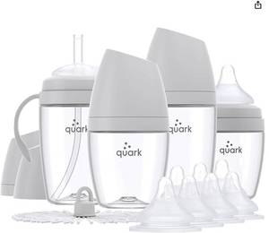 lot 3991 image: Quark Buubibottle Hybrid Feeding Bottle Bundle with Flexbrush Bonus