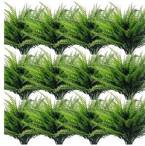 lot 1792 image: Artificial Boston Fern Stems - Bulk Box