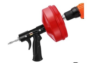 lot 1822 image: Plumbing Drain Snake Auger Cleaner Tool