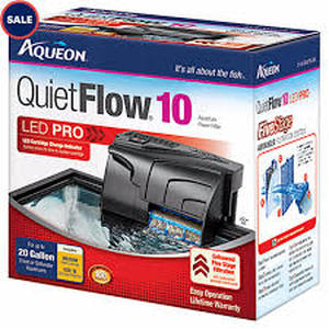 lot 6255 image: Aqueon QuietFlow 10 LED PRO Power Filter