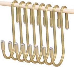lot 6294 image: Hotop 36 Piece S Hooks Champagne Gold 2.4 Inch