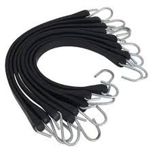 lot 7906 image: Amazing Straps Tarp Straps 30-Pack 15-inch with Crimped S-Hooks