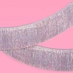 lot 8167 image: Fetti Iridescent Fringe Banner - Birthday Party Decoration