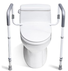 lot 5297 image: WeHwupe Toilet Safety Rail Model TPX-8002 Universal Size