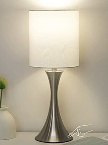 lot 5299 image: Seaside Village Modern Table Lamp with Metal Base