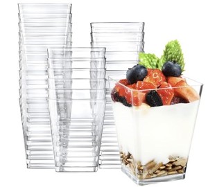 lot 5318 image: Eupako Plastic Dessert Cups Set K048 1.5oz 100ct