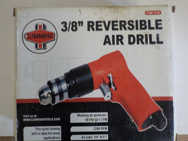 lot 4743 image: Brand NEW in the box Cummings 38 reversable drill