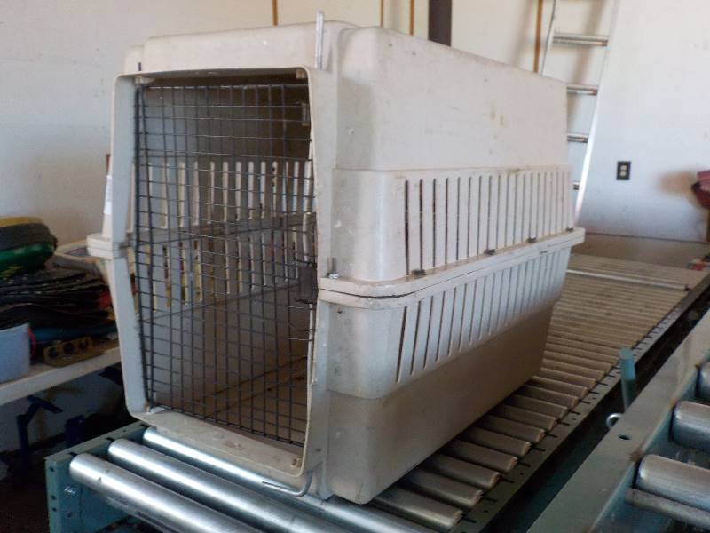 lot 4765 image: big dog kennel