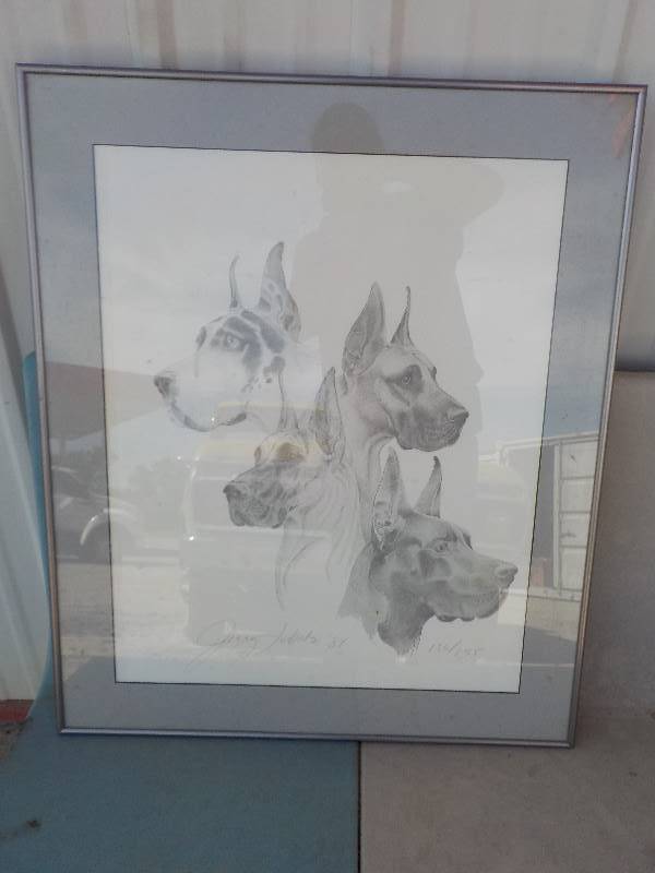 lot 4771 image: jerry lobato 1984 pencil scetch