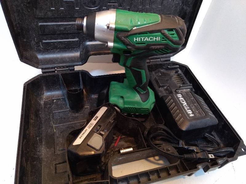 lot 642 image: Hitachi 18V Impact Driver Model# WH18DGL