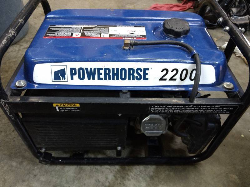 lot 657 image: Powerhouse 2200 Generator