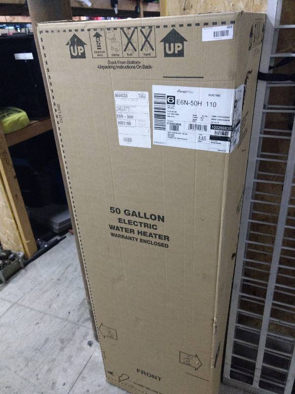lot 669 image: Premier Plus 50 Gal Electric Water Heater