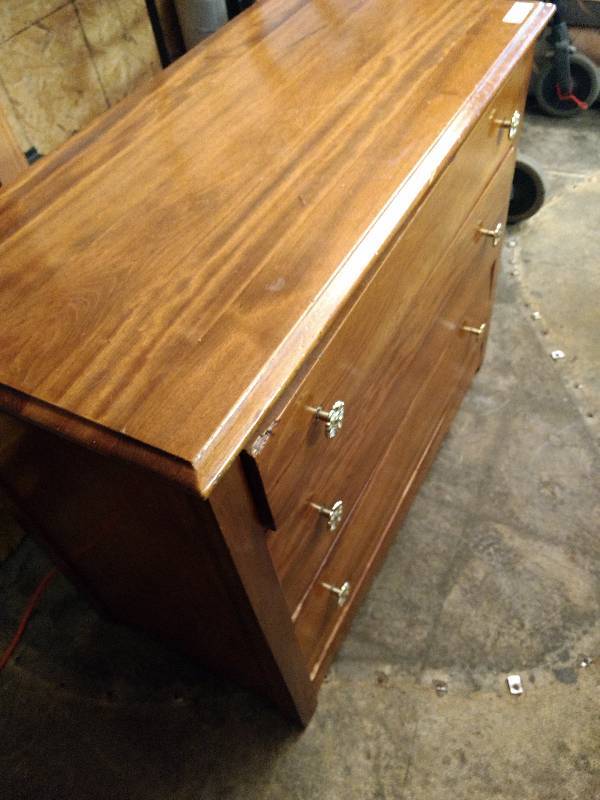 lot 686 image: Wooden Dresser