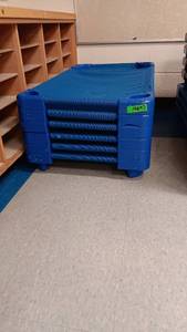 lot 1000 image: 6 Toddler Cot 5x21x43ea