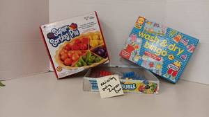 lot 1010 image: 3 Games (Missing 2 Green Pieces)
