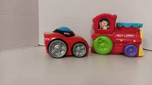 lot 1041 image: Fisherprice Race Car & Playskool Train
