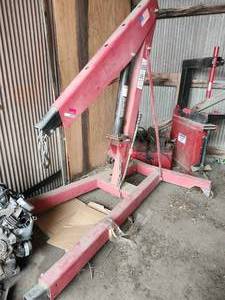 lot 10973 image: Ex-Cell 2 Ton Engine Crane Model W1000&nbsp