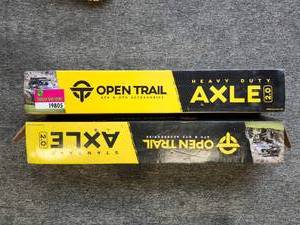 lot 19805 image: (2)  Open Trail Heavy Duty Axle 2.0&nbsp
