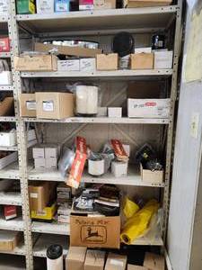 lot 19877 image: Equipment Parts Lot with Filters, Solenoids and Misc Parts