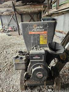 lot 21836 image: Cyclo Action Chipper Shredder with Briggs & Stratton Engine - Retail $275