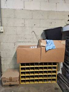 lot 21855 image: Rockville W12K5S4 12-inch 1400W Subwoofer with Parts Storage Cabinet&nbsp