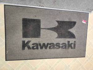 lot 21875 image: (4) Kawasaki Commercial Floor Mat Set