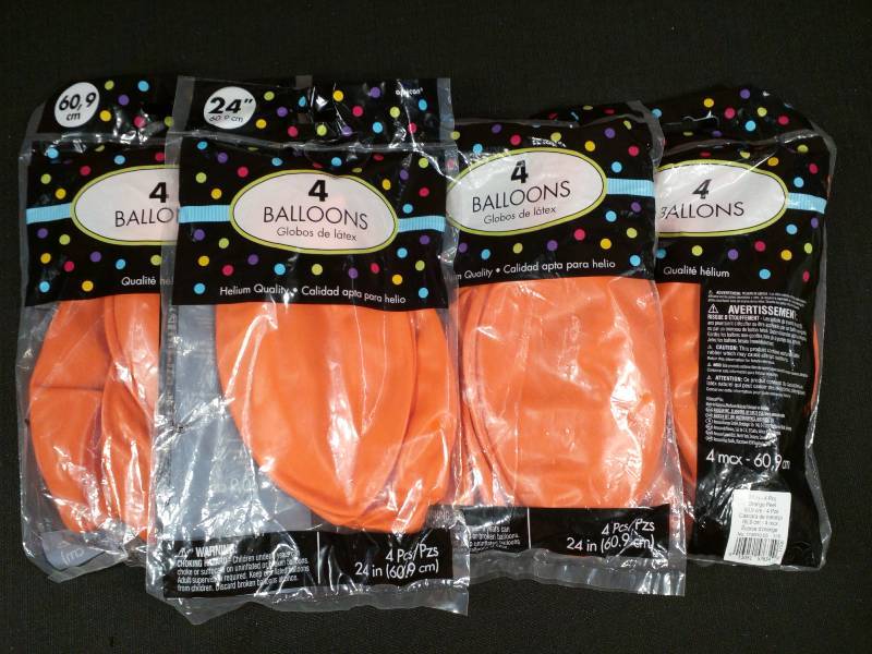 lot 155 image: Amscan 24 Round Latex Balloons Helium Quality